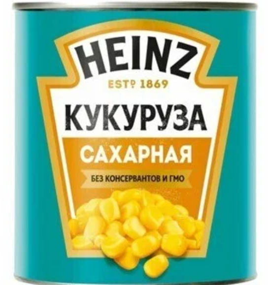 Кукуруза 340г Хайнц  ж/б