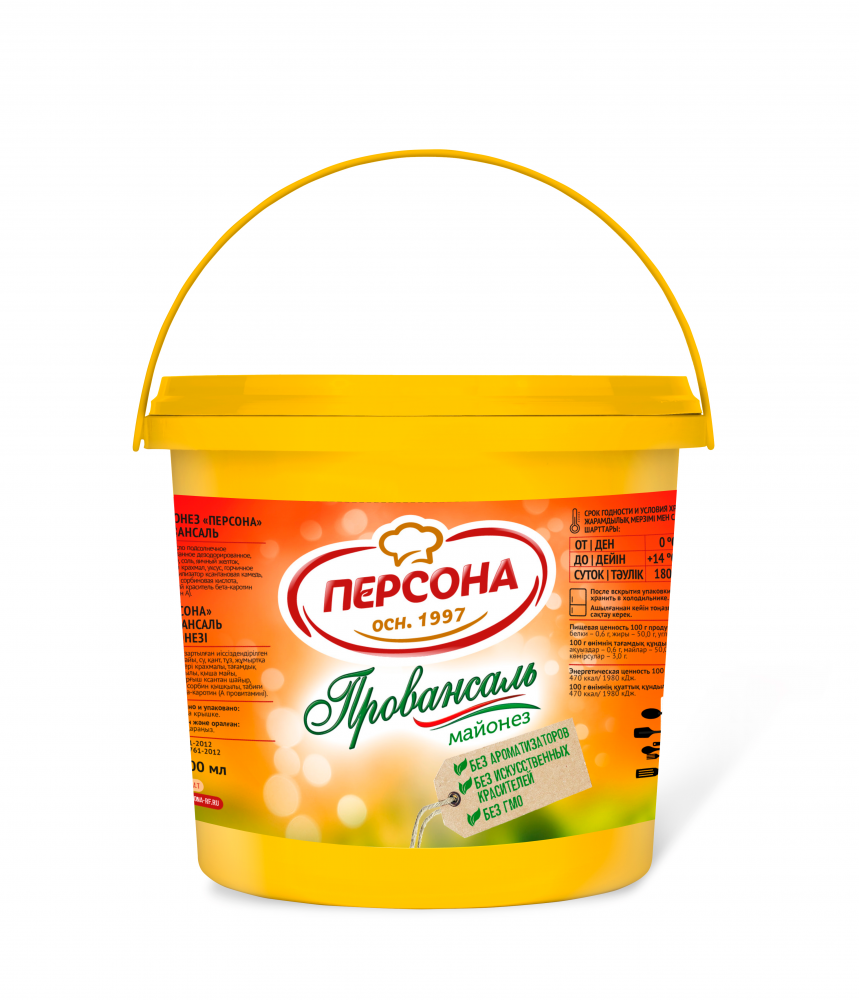 Майонез  Персона  Провансаль  800мл (В) классический 