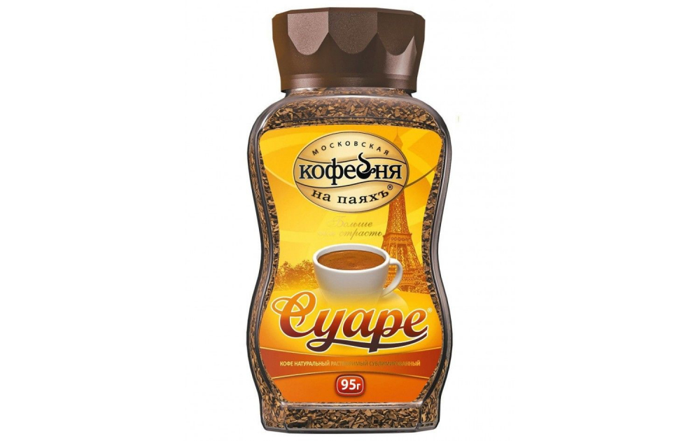 Кофе МКП Суаре кристалл 95г с/б