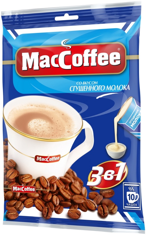 Маккофе 3/1 сгущенное молоко