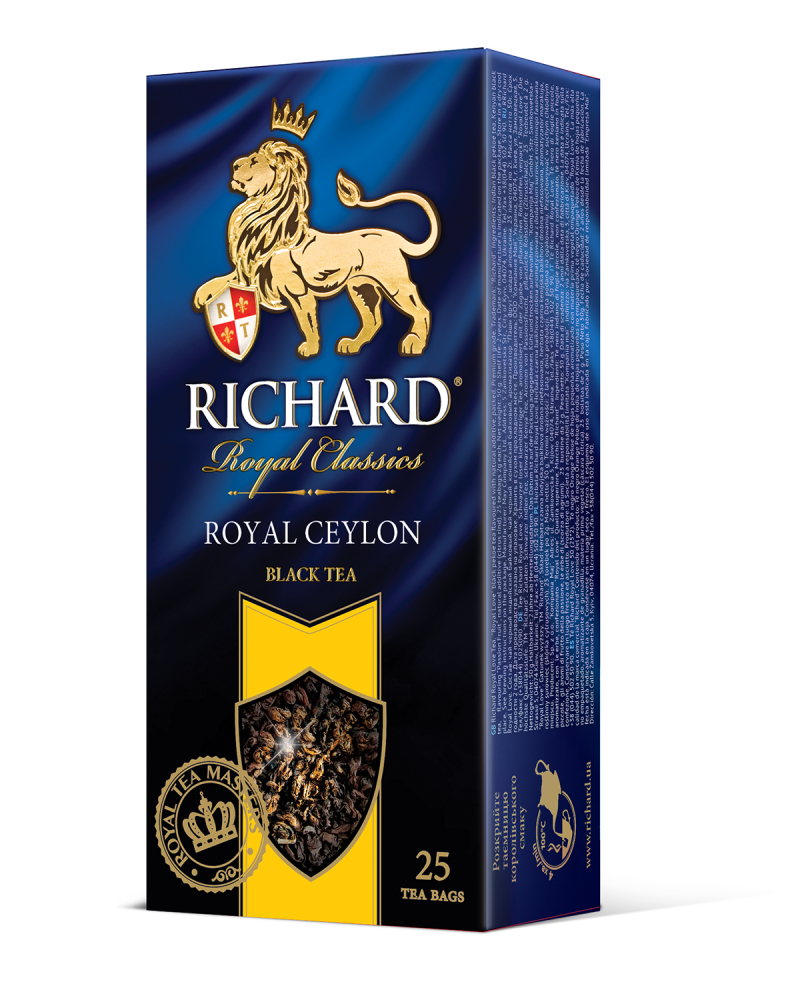 Ричард Royal Ceylon 25пак черн. с/я