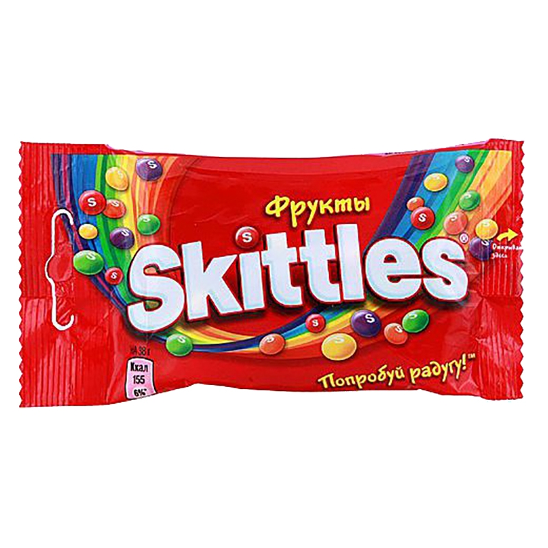 Скитлс фрукты 38г