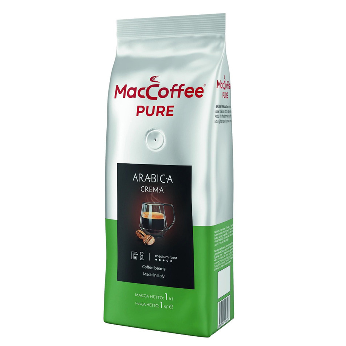 Маккофе 250г Арабика Крема зерно