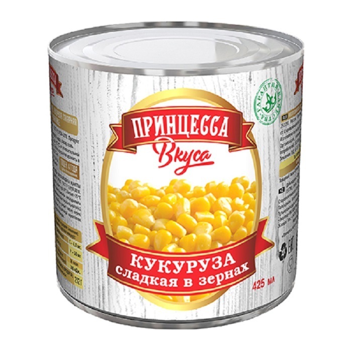 Кукуруза 425мл Принцесса вкуса ж/б
