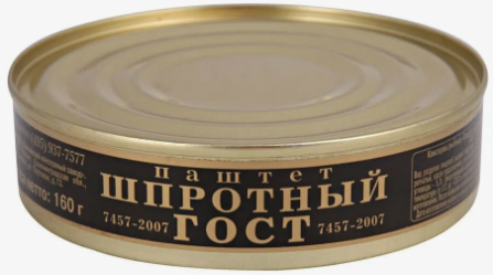 Паштет шпротный 160гр МС ГОСТ