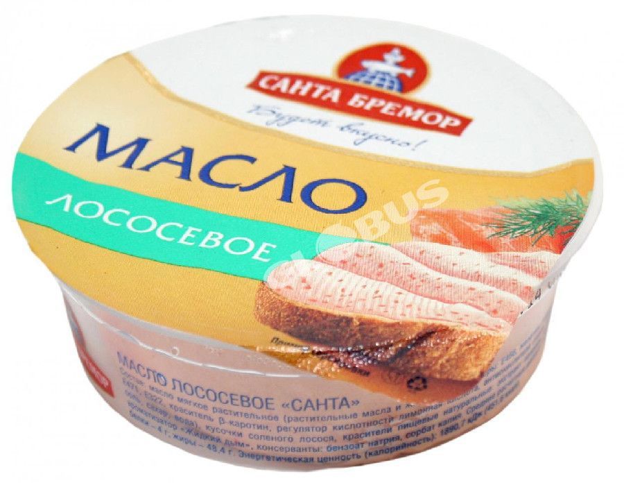 Масло лососевое "Бутербродное"  100г. СБ
