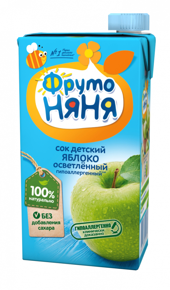 Сок Фр.Няня 0,2л яблоко осв./