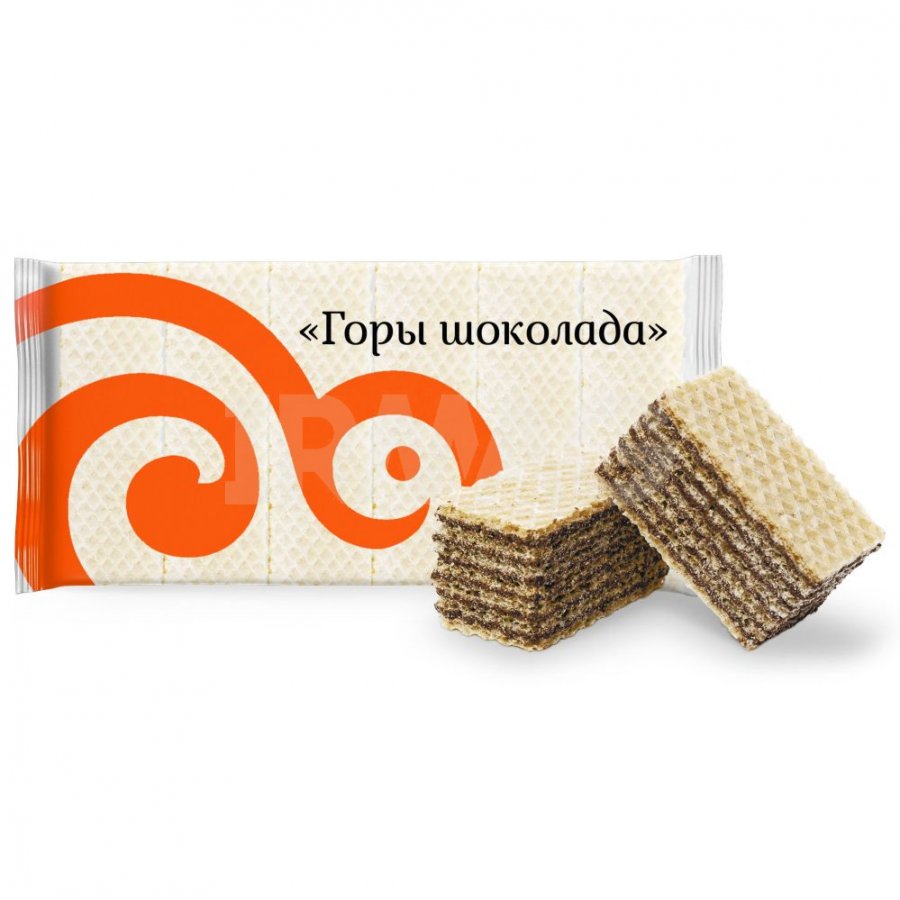 Вафли Сладонеж 400г.Горы шоколада