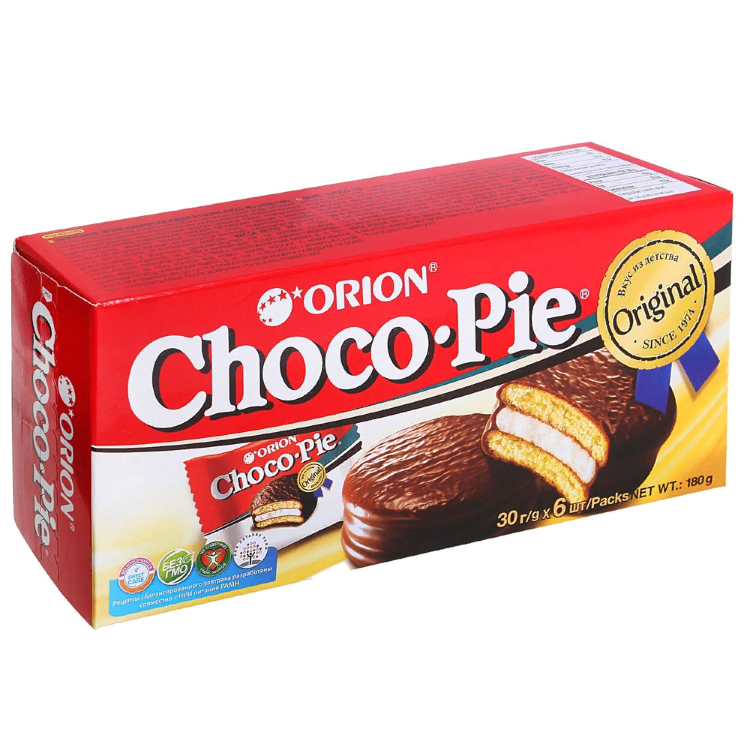 Чокопай Орион 6шт.180г.