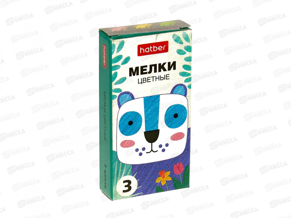 Мел Hatber Нарисуй-ка! 3цв., 082950