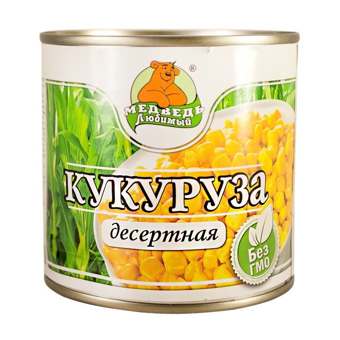 Кукуруза 425г Медведь любимый