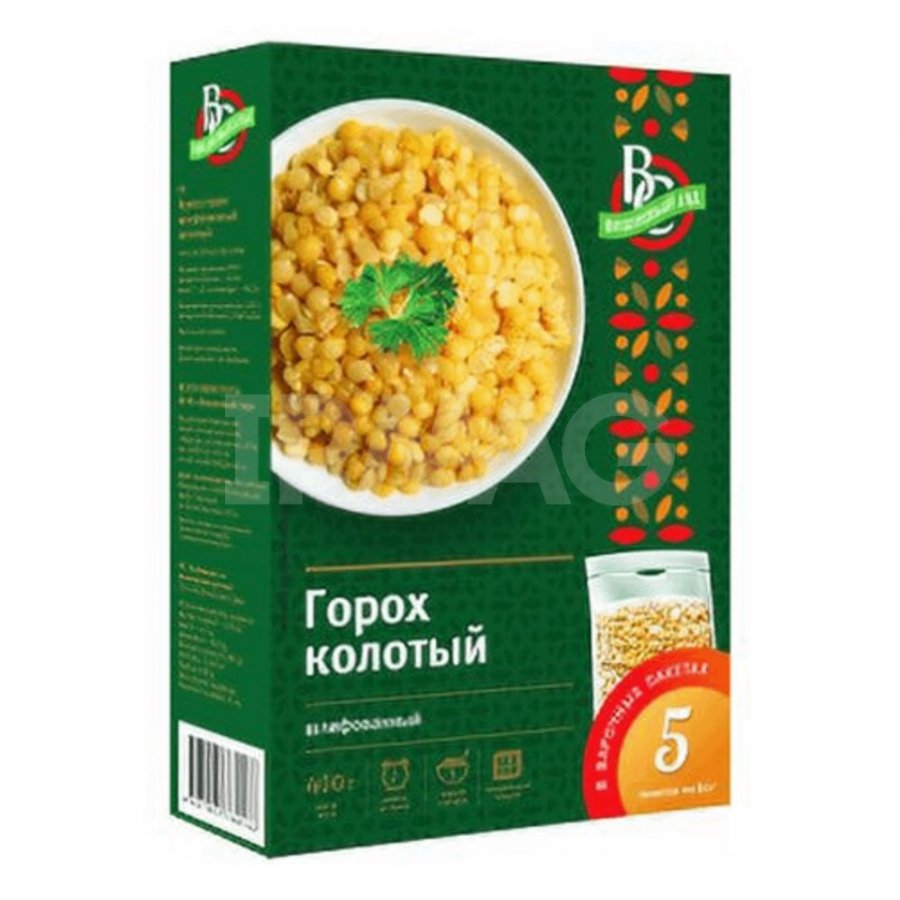 Виш,сад  в пак.д/варки горох 5*80г