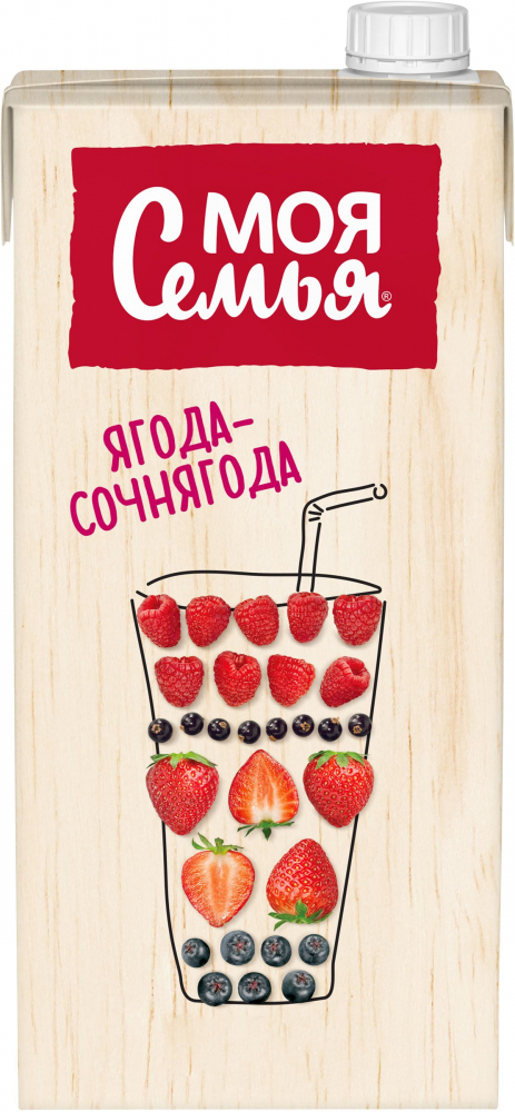 Моя Семья 1,93л Ягода-сочнягода