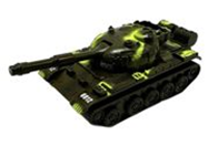 Танк (инерцион.) 4 цвета 11см