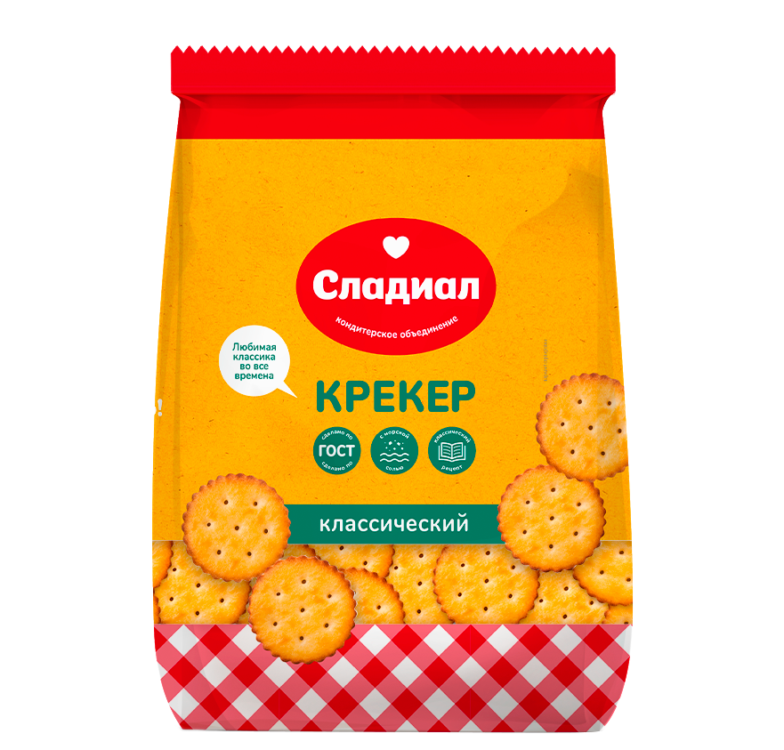 Крекер Сладиал Классический 