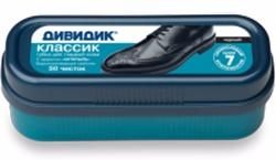 Для обуви Дивидик Губка Классик д/гладкой кожи антипыль, черная