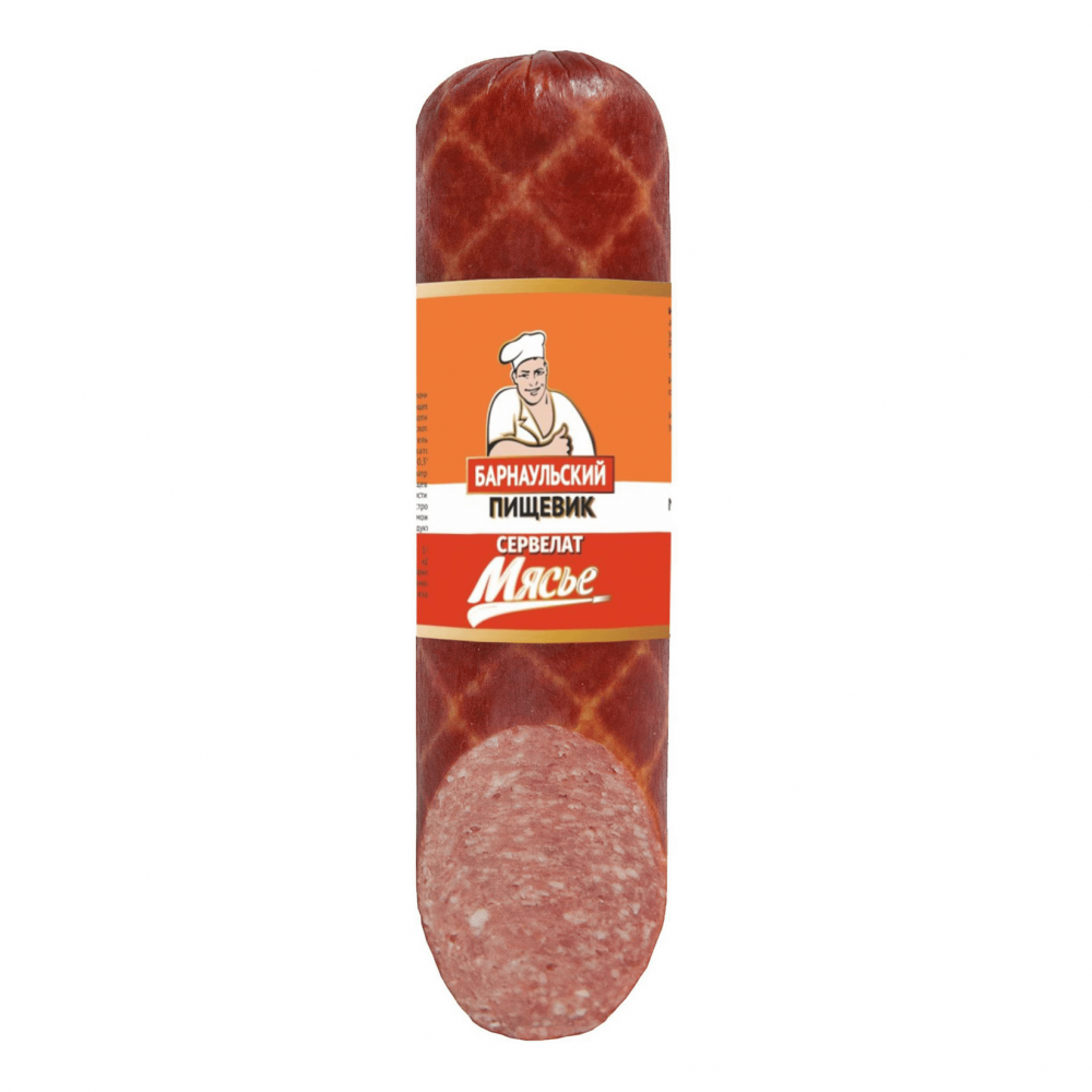 Сервелат Мясье 380г ВГ Алт. Колбасы