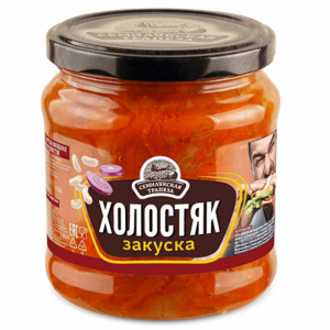 Овощная закуска 460г Холостяк ст/б