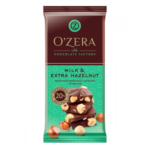 Озёры 90г Extra milk & Hazelnut