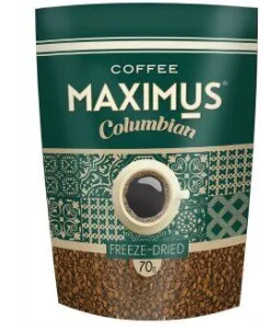 Кофе Максимус Columbian 70г м/у