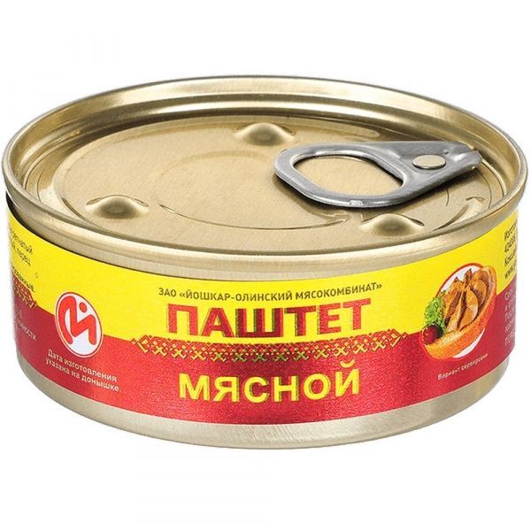 Паштет 100г мясной Йошкар-Ола ключ