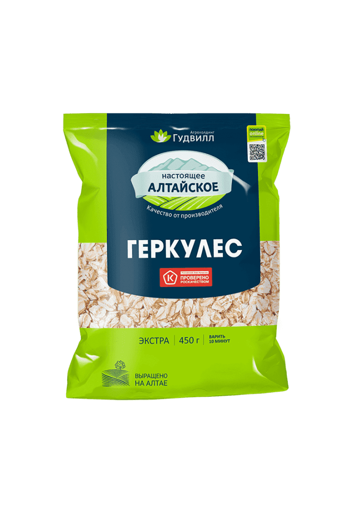 ГУДВИЛЛ 450г Геркулес "Экстра"  м/у  