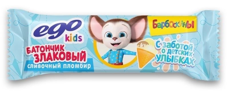 Батончик EGO KIDS 25г. Сливоч. пломбир