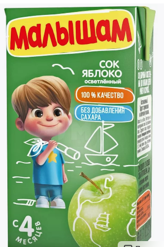 Нектар Фр.Няня Малышам 0,33л яблоко