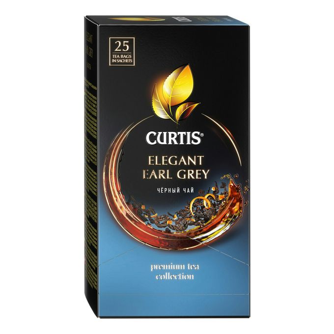 Кертис Elegant Earl grey 25пак. черн.