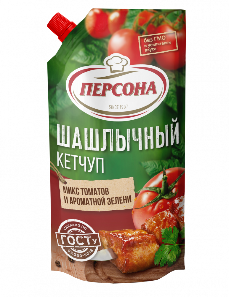 Кетчуп  БМЗ Персона 800г шашлычный м/у