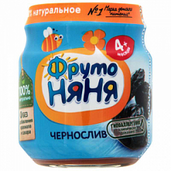 Пюре Фр.Няня 100г Чернослив с 4мес