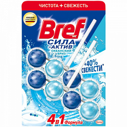 Чистящее средство для унитаза Бреф Актив 2*50г Океан