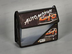 Папка д/тетр. ПЧЕЛКА А5 лип., Automotive 2024 2 отд ПМ-А5-36