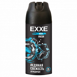 Дезодорант EXXЕ спрей 150мл мужской Ледяная Свежесть