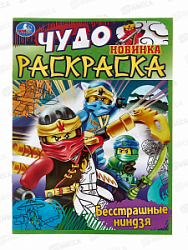 Раскраска "УМКА" 08400-6, Чудо. Бесстрашные игры, 214х290мм 8стр.