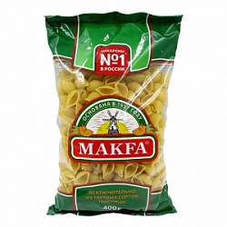 Макфа 400гр Ракушки