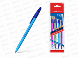 Ручки шариковые EK 4цв. цвет чернил-синий 58089 R-301 Stick