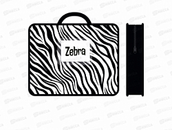 Папка дет. А4 с ручками ПЧЕЛКА Zebra 2025 ПМ-А4-26