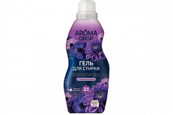 Гель для стирки Арома Дроп 1000мл 2в1 AROMA DROP Лаванда и ваниль