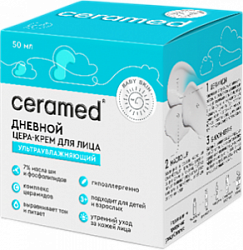 Крем для лица Церамед Ceramed 50мл дневной ультраувлажняющий Baby Skin